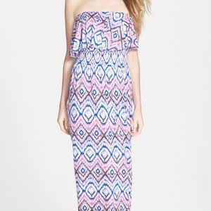 Strapless cinched maxi from Nordstrom